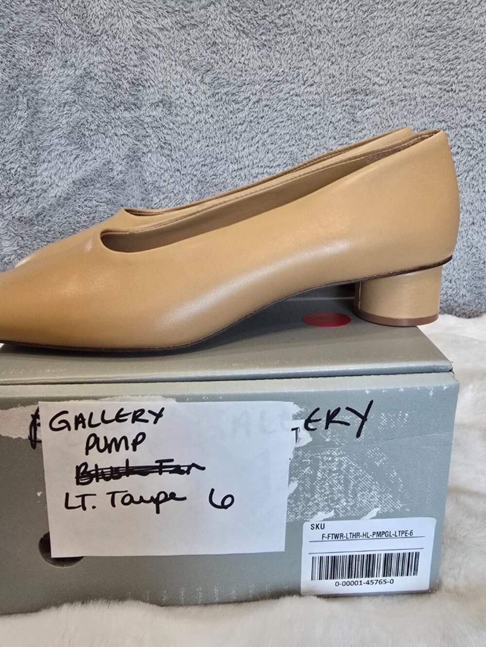 Everlane Gallery Pump Light Taupe Leather Women's Sizes NEW in BOX Minimalist - Picture 10 of 15